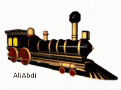 Train With Name Aliabdi GIF