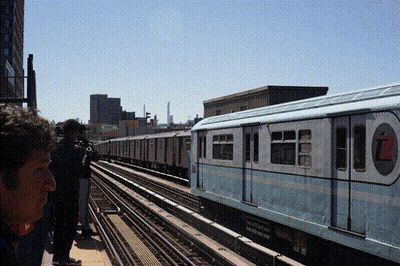 Train With Number 14 GIF