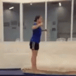 Trampoline Backflip  GIF