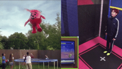 Trampoline With Score Of 10 GIF