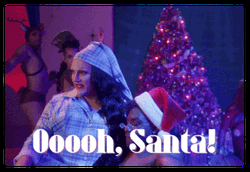 Tranny Surprise Bendela Creme Ooh Santa GIF