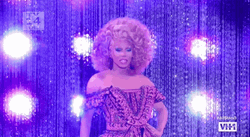Tranny Surprise Rupaul Raise Arms Glitter GIF