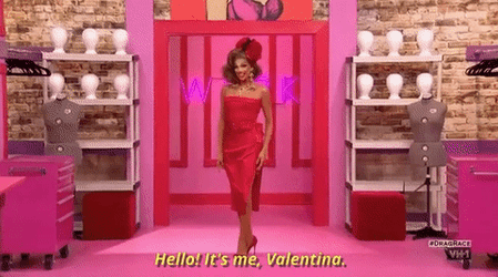 Tranny Surprise Valentina Hello It's Me GIF
