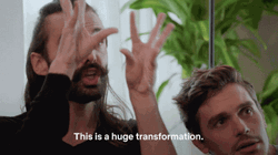 Transformation Queer Eye Jonathan Van Ness GIF