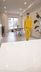 Transformation Yellow Man Banana GIF