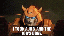 Transformer Took A Job And It Is Done GIF