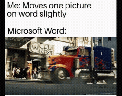 Transformer Truck Driving Building Saying West GIF