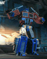 Transformers 3D Optimus GIF