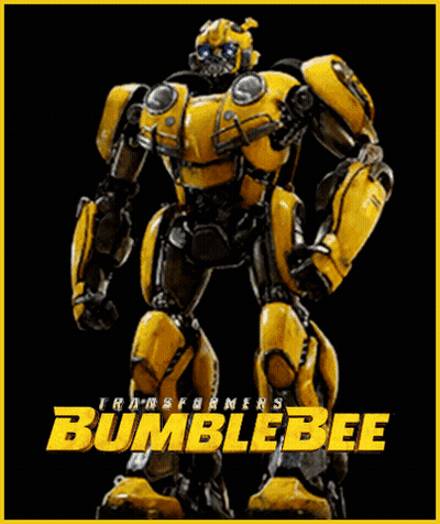 Transformers Bumblebee Poster Yellow Robot GIF