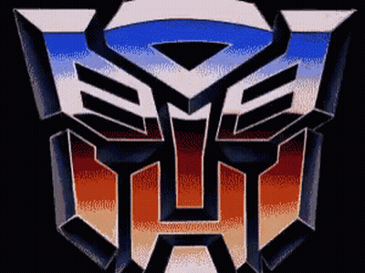 Transformers Logo Pixelated GIF