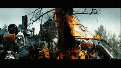 Transformers Movie Tree Fire GIF
