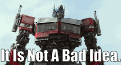 Transformers Rise Of The Beasts Its Not A Bad Idea GIF