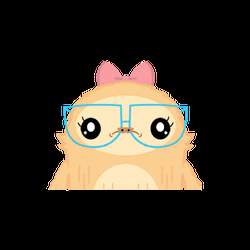 Transparent Anime Cute Sloth Offers Pizza GIF