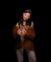 Transparent Heart Sticker Ariana Grande GIF