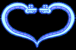 Transparent Heart Sticker Snake Cartoon Hissing GIF