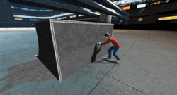 Trash Can Bang Skate 3 GIF