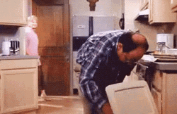 Trash Eat George Costanza GIF