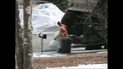 Trash Mailbox Angry Dump GIF