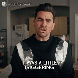 Trauma David Rose Schitts Creek GIF
