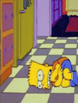 Trauma Homer Simpson Shaking The Simpson GIF