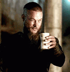 Travis Fimmel Skol For Undefeated Vikings GIF