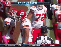 Travis Kelce Dance And Blowing Kiss GIF