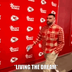 Travis Kelce Living The Dream GIF