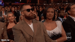 Travis Kelce With Sunglasses On GIF