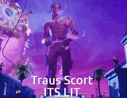 Travis Scott It's Lit Fortnite