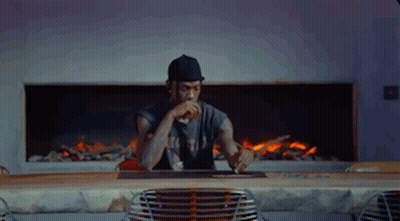 Travis Scott Thinking Travis Scott Utopia GIF