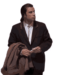 Travolta Waiting GIF