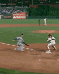 Trea Turner Fast Dodge GIF