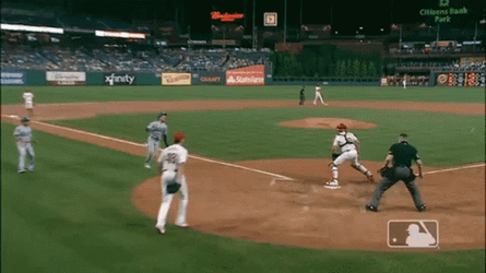 Trea Turner Fast Slide GIF