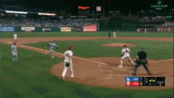 Trea Turner Fast Slide Scored GIF