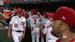 Trea Turner Having Fun With Teammate GIF