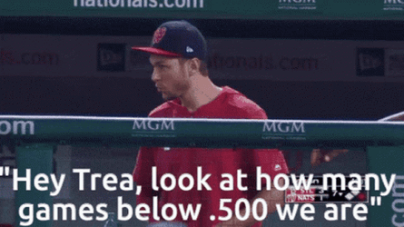 Trea Turner Laughing With Friend GIF