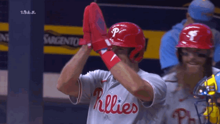 Trea Turner Ready For High Five GIF