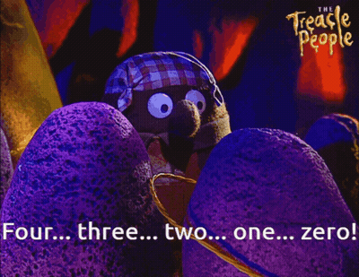Treacherous People Purple Rock Four Three Two One Zero GIF