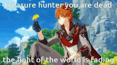 Treasure Hunter Dead Light Fading GIF