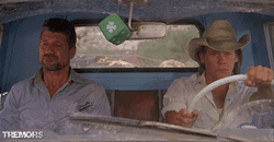 Tremors Kevin Bacon And Fred Ward Cry Baby GIF