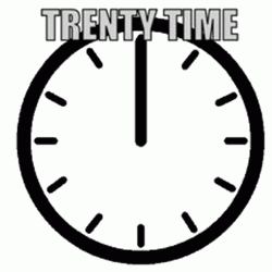 Trenty Time Ticking Clock GIF