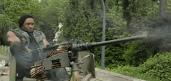 Trevante Rhodes Machine Gun GIF