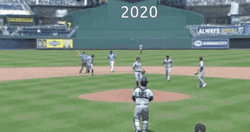 Trevor Bauer Ball Throw 2020 GIF