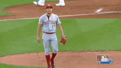 Trevor Bauer Cincinnati Reds Annoyed GIF