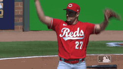 Trevor Bauer Reds Clap GIF