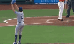 Trevor Bauer Sword Move GIF