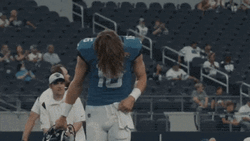 Trevor Lawrence Jaguars Famous Long Hair GIF