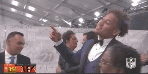 Trey Lance Draft Day GIF