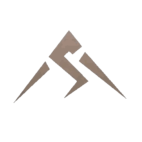 Triangle With Lightning Bolt Sticker