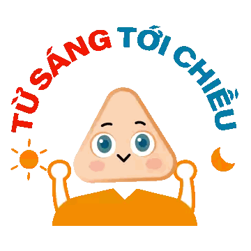 Triangle With Tu Sang Toi Cheu Sticker